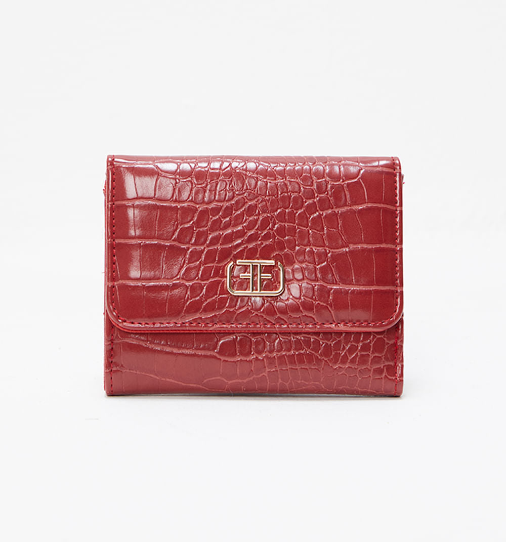 Billetera Croco Tipo Monedero