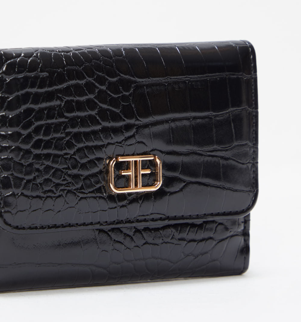 Billetera Croco Tipo Monedero