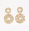 Aretes Maxi Con Mostacillas