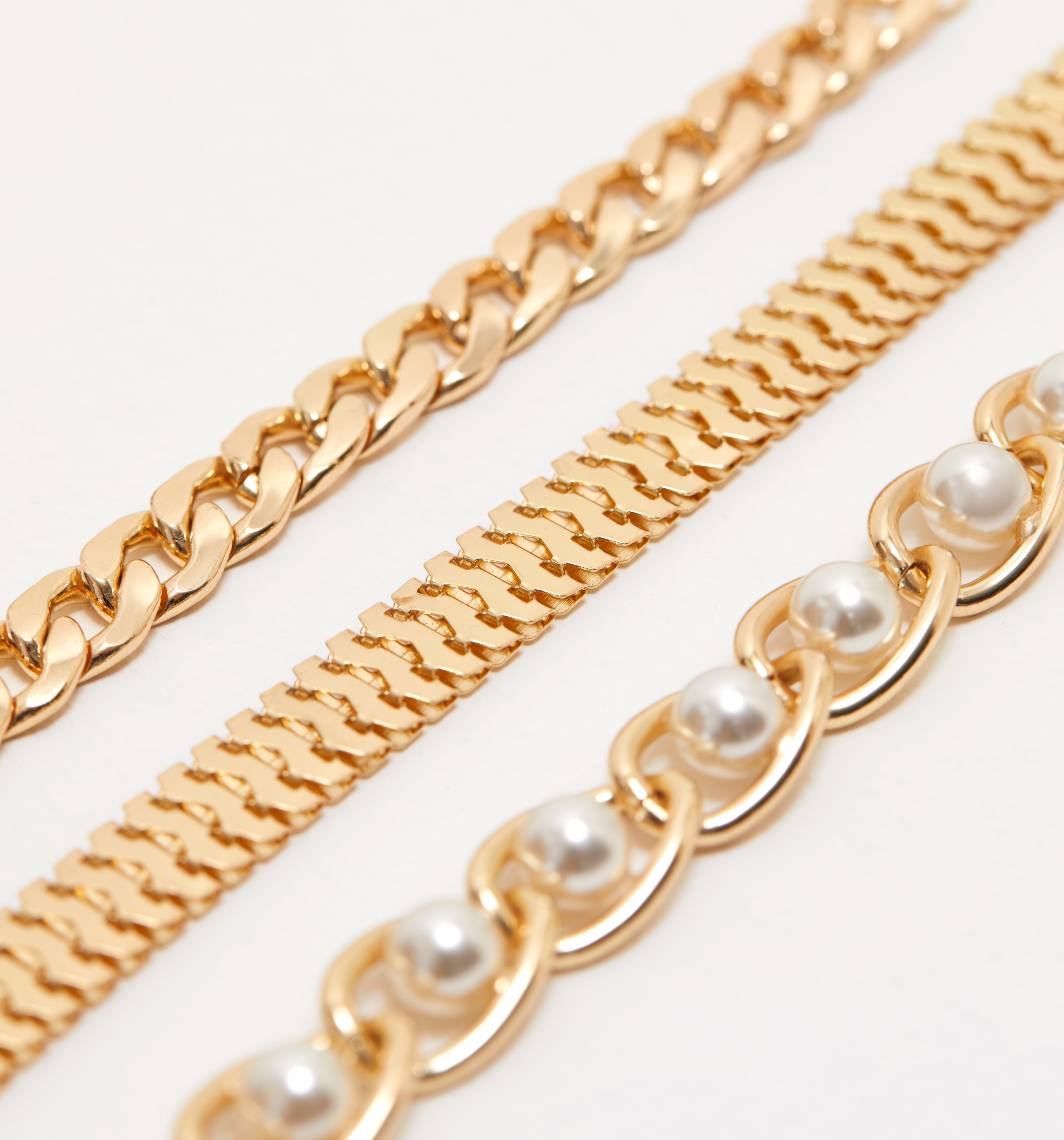 Pulsera Cadenas Set X3