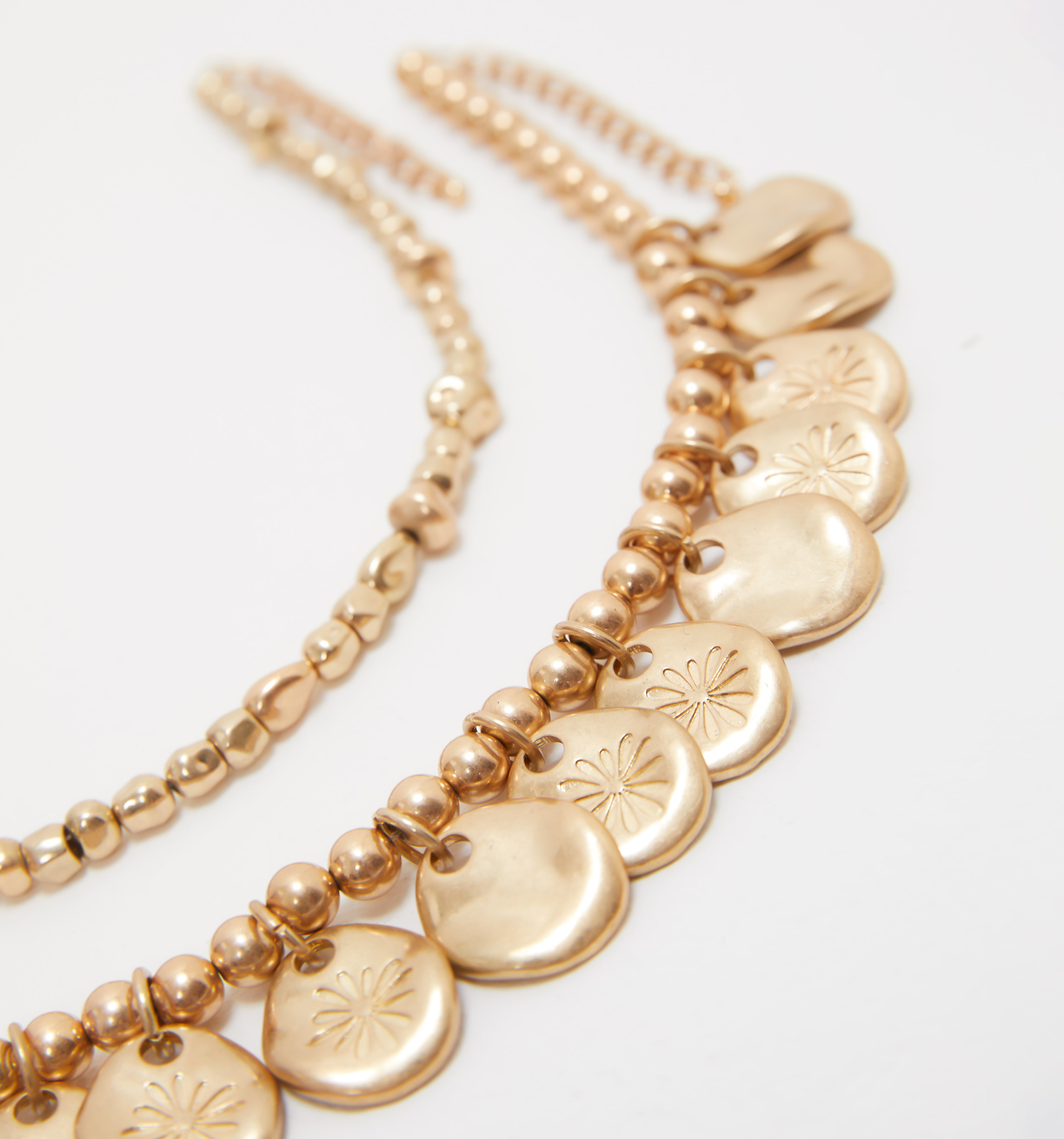 Collar Medallas Set X2