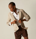 Blazer Manga 3/4 Con Charretera