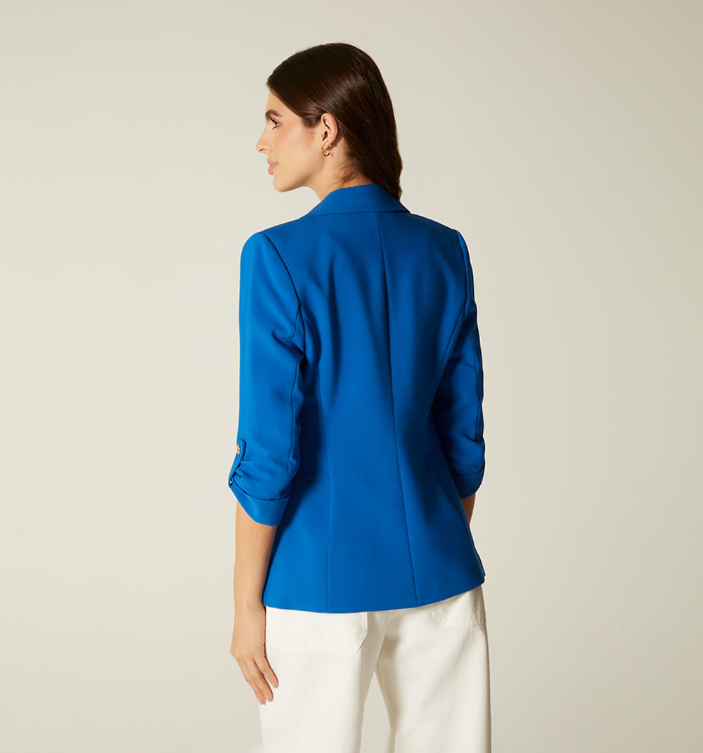 Blazer Manga 3/4 Con Charretera