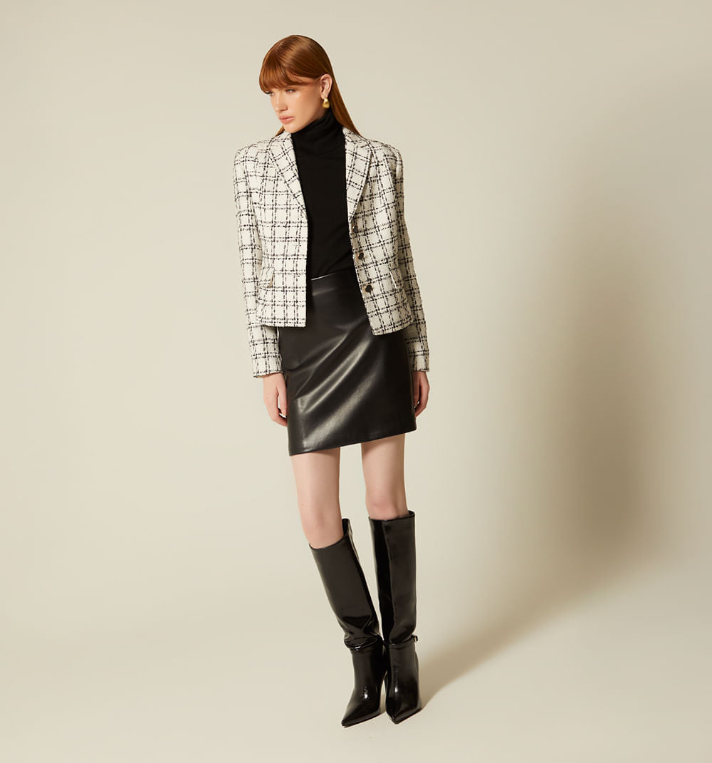 Blazer Botones Frontales