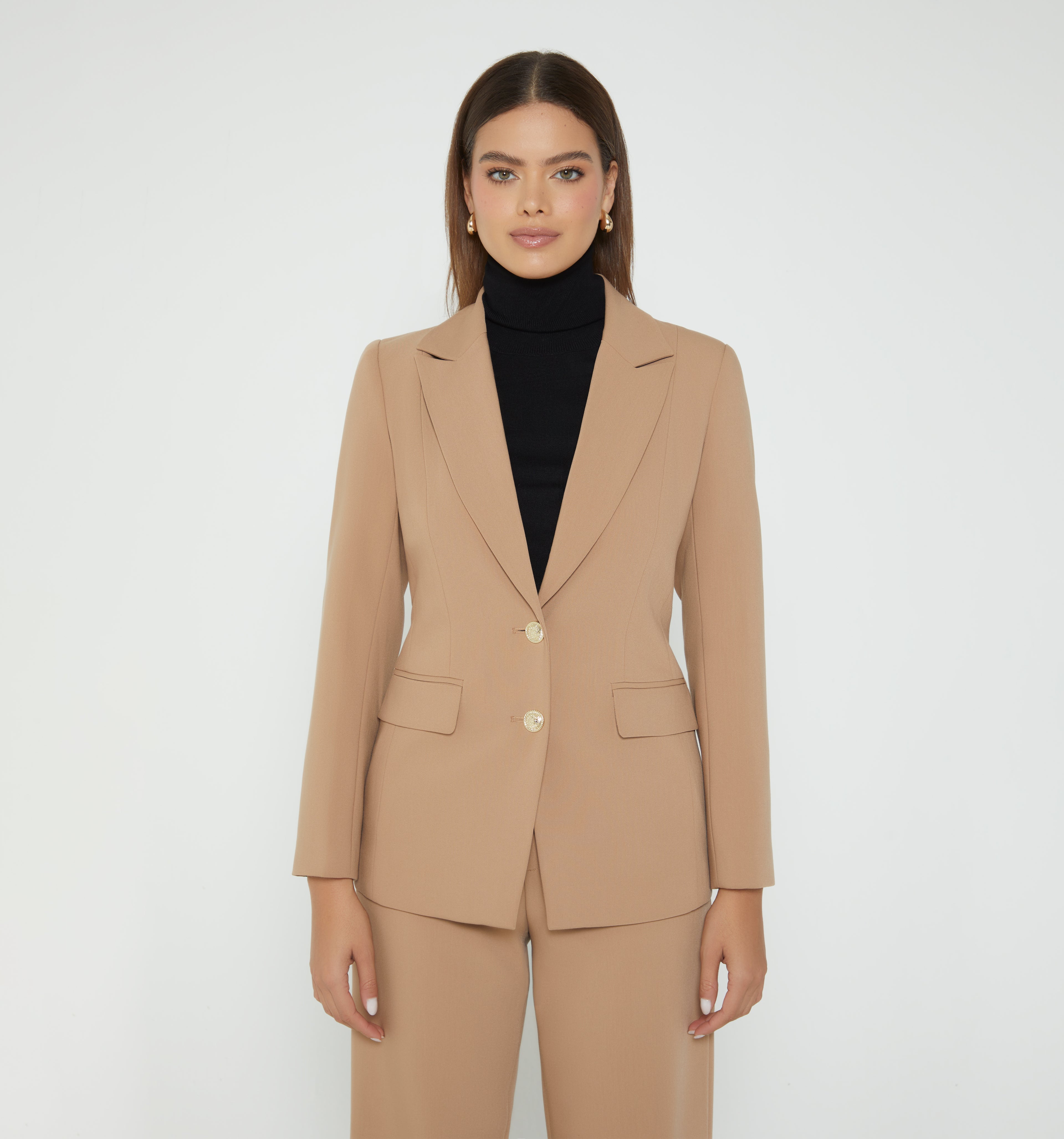 Blazer Dos Botones Frontal