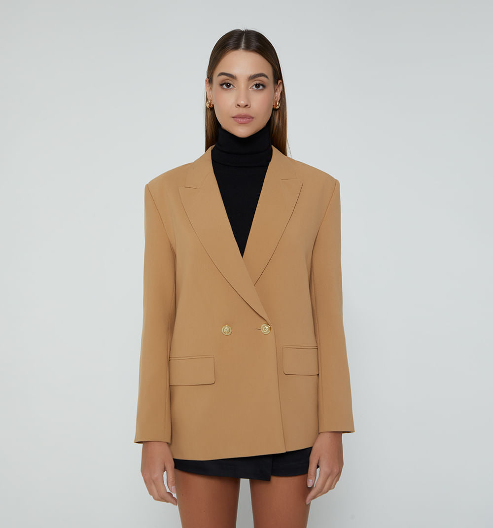 Blazer Manga Larga Cruzado