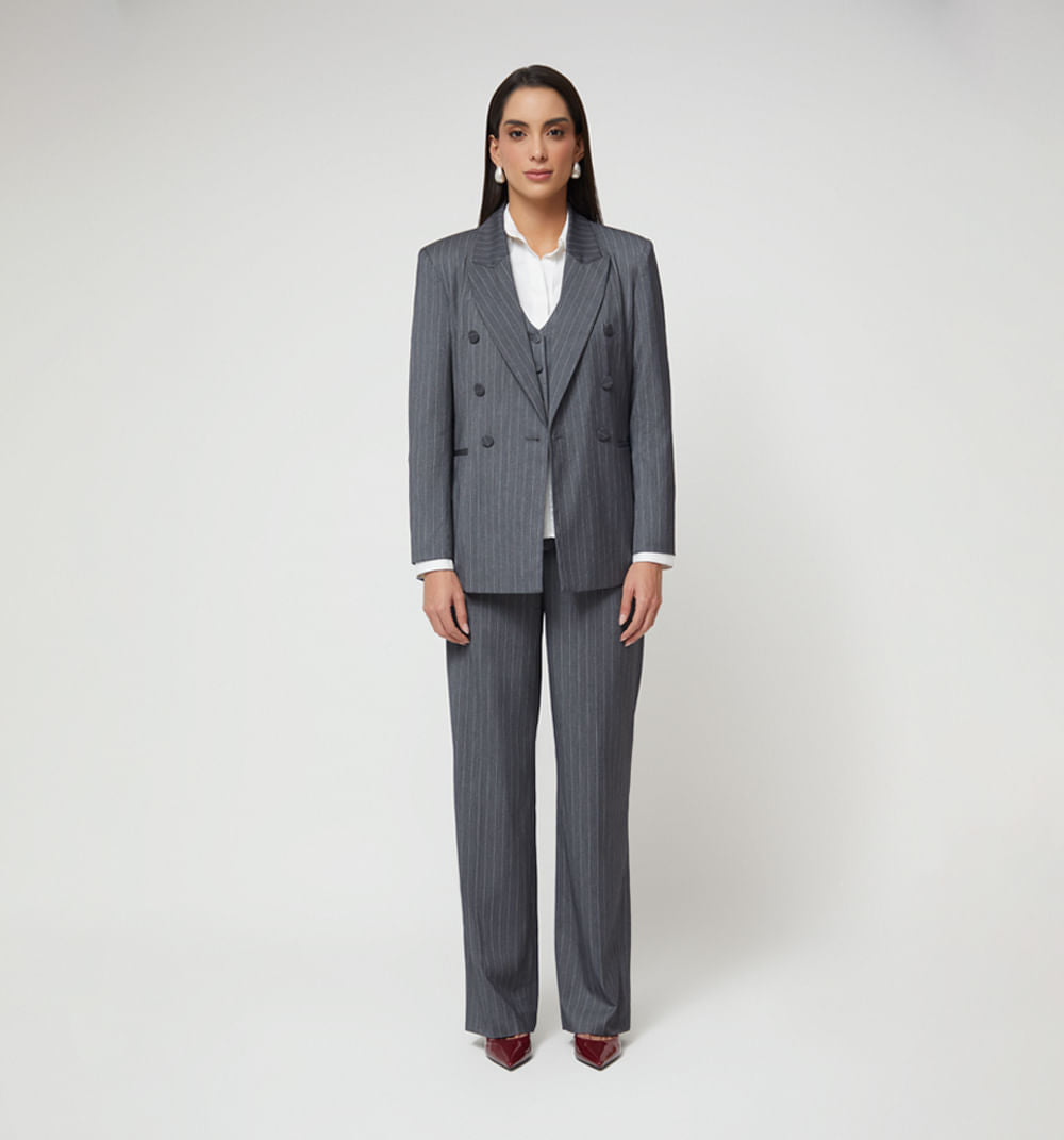 Blazer Seis Botones