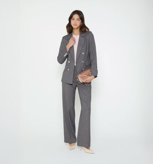 Blazer Manga Larga 6 Botones Frontales