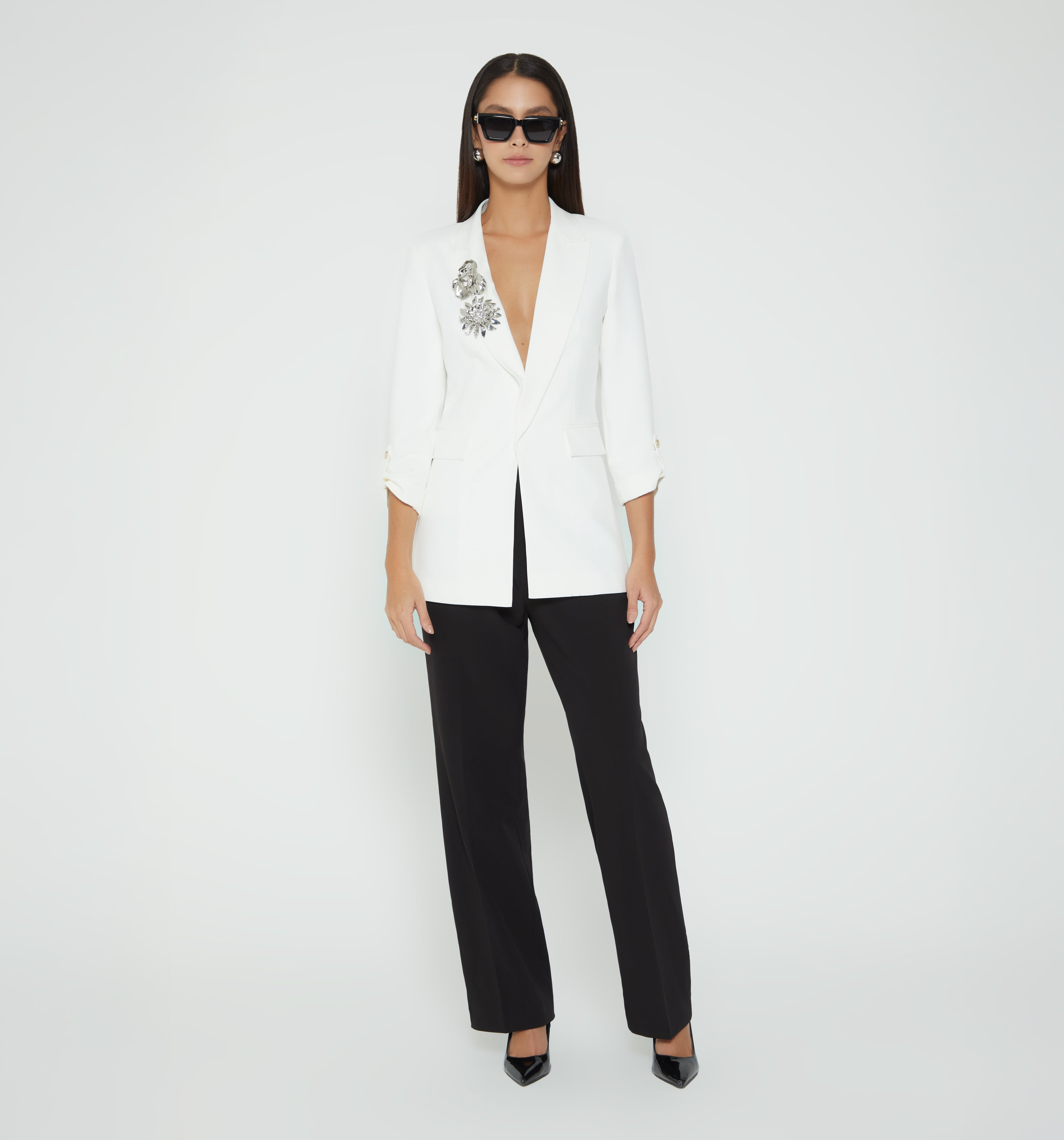 Blazer Manga Larga Oversize