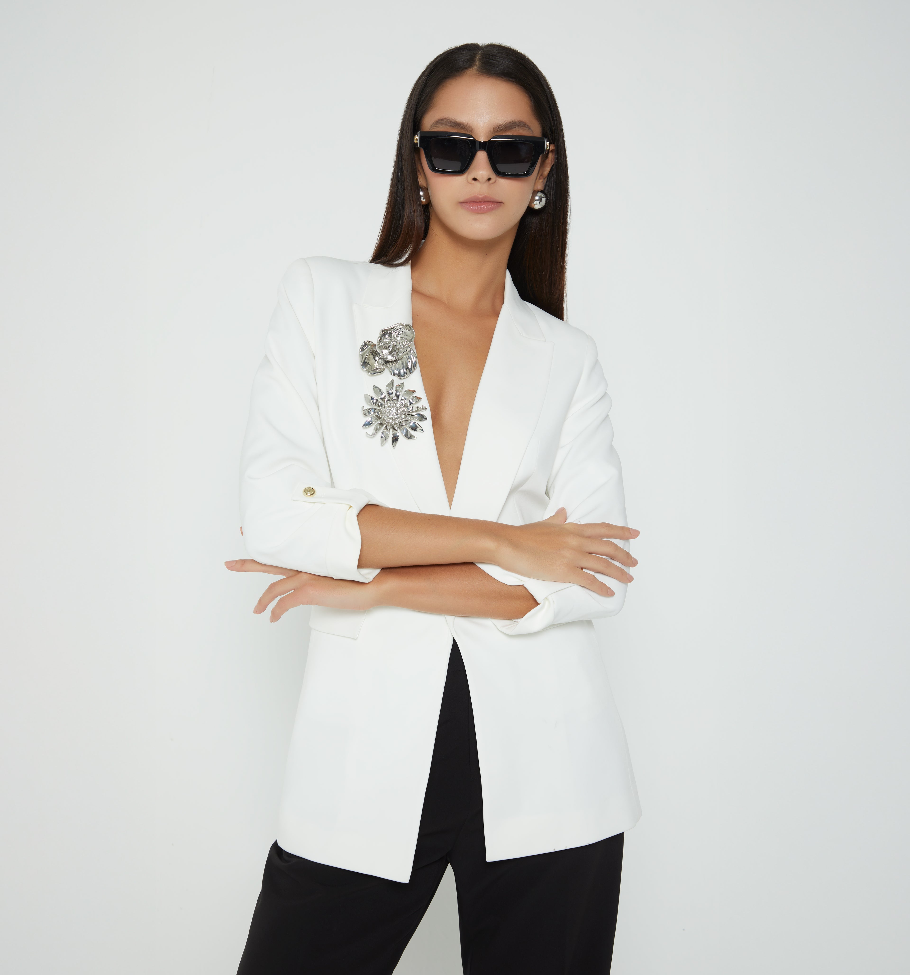 Blazer Manga Larga Oversize