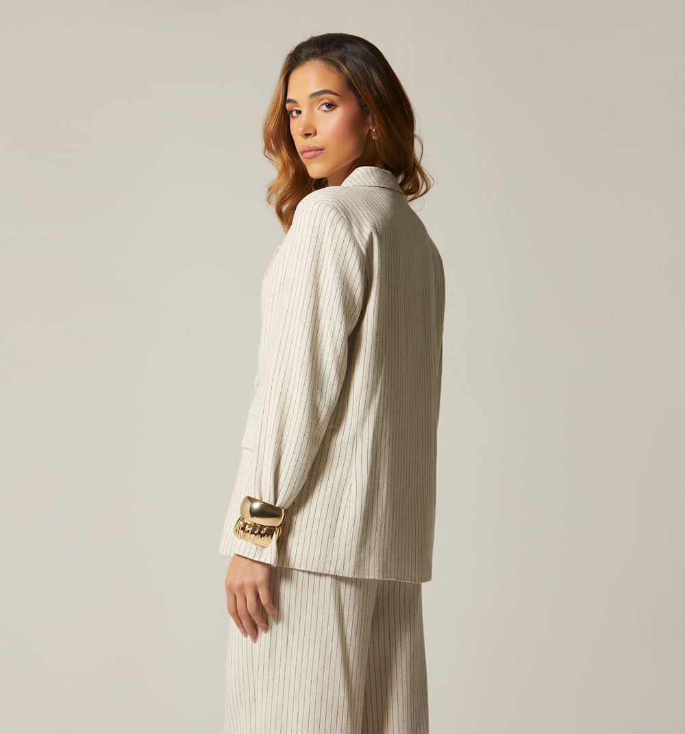 Blazer Para Mujer Dos Botones