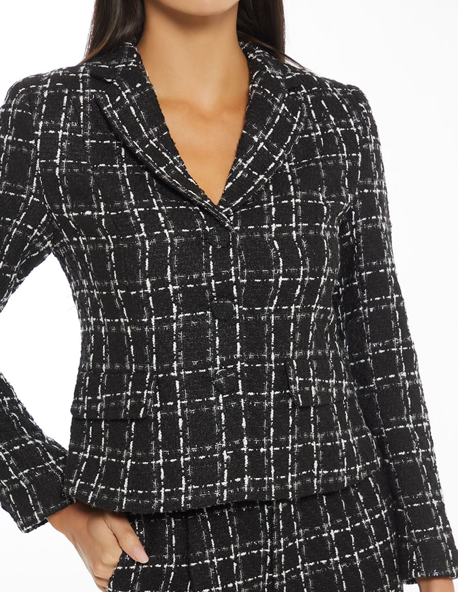 Blazer Botones Frontales
