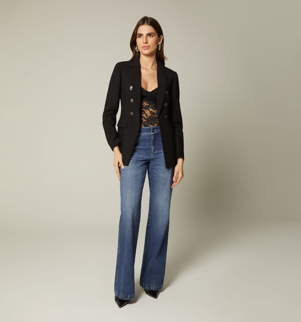 Blazer 6 Botones
