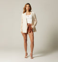 Blazer Con Mangas En Crochet