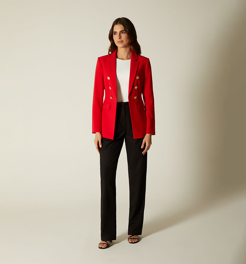 Blazer 6 Botones