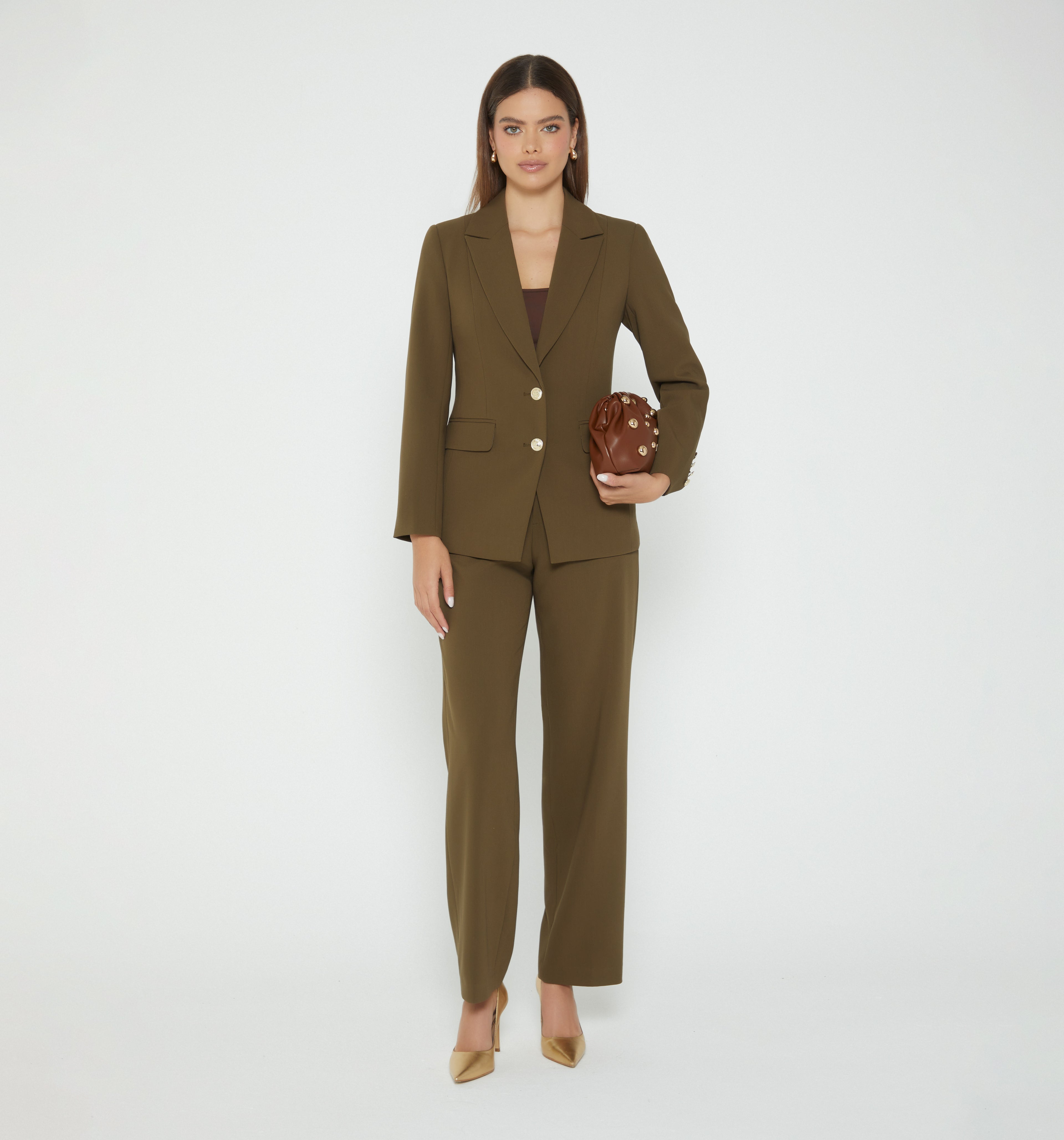 Blazer Dos Botones Frontal