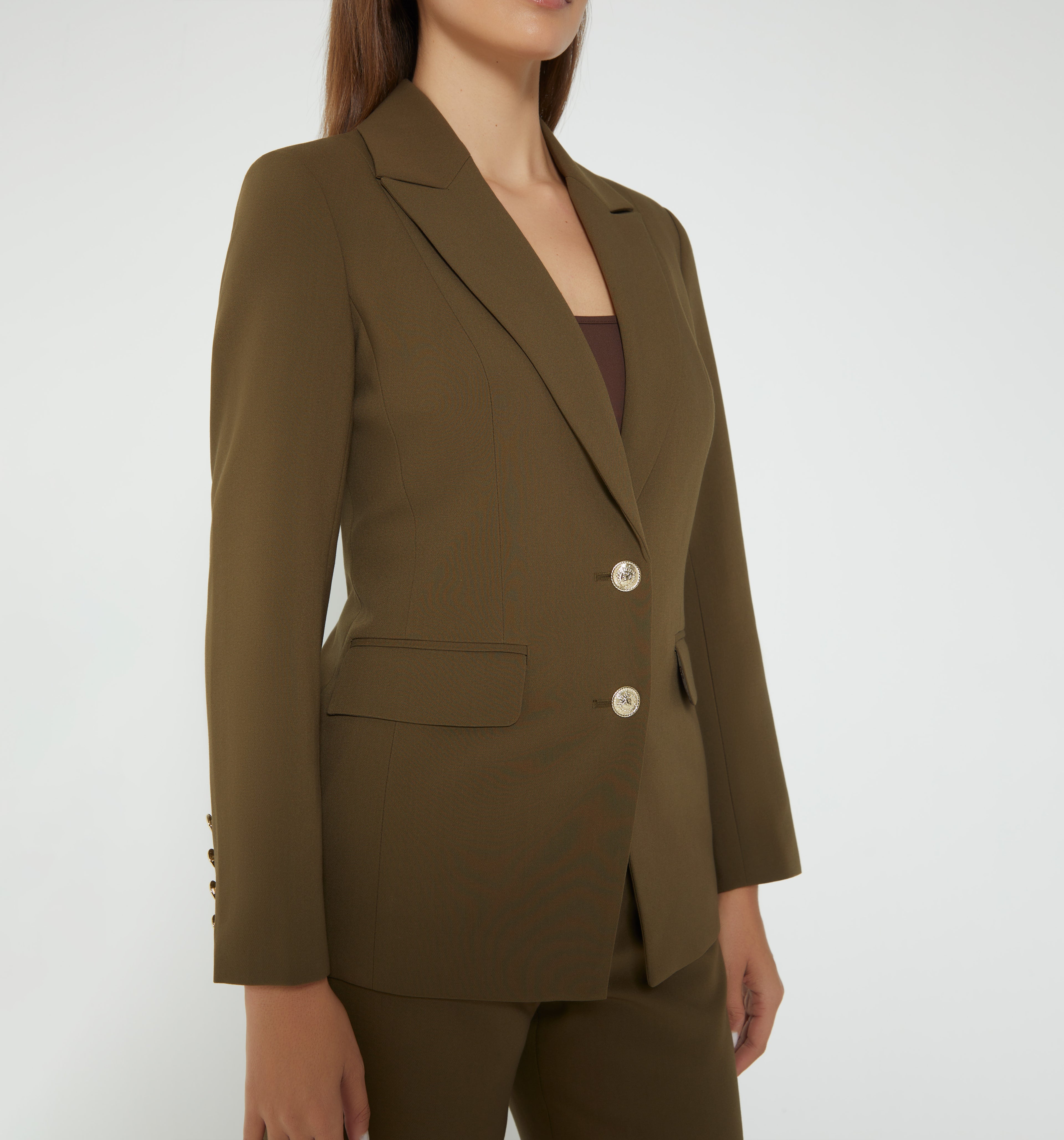 Blazer Dos Botones Frontal