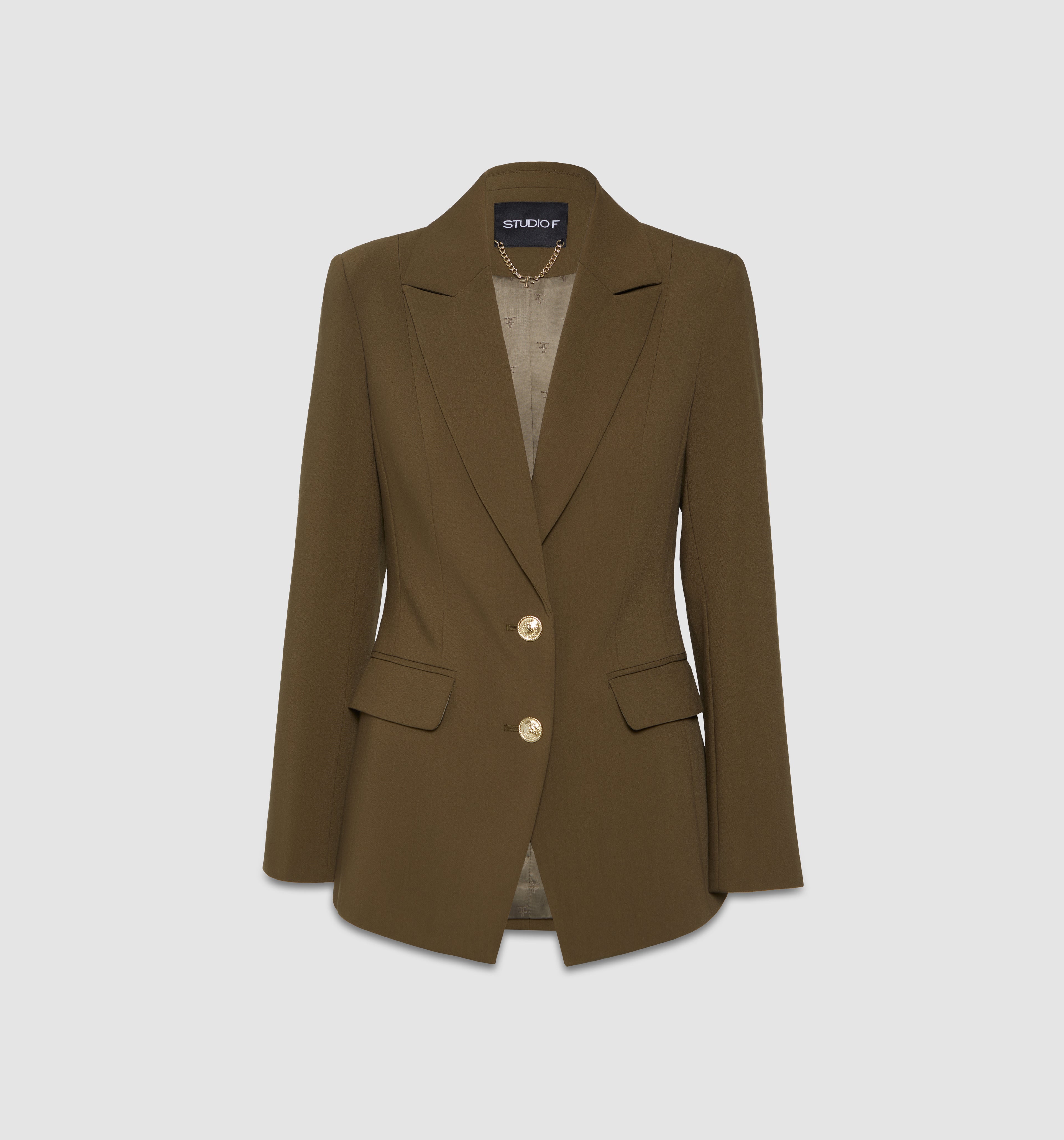 Blazer Dos Botones Frontal
