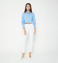 Blusa Camisera Boxy Manga Larga