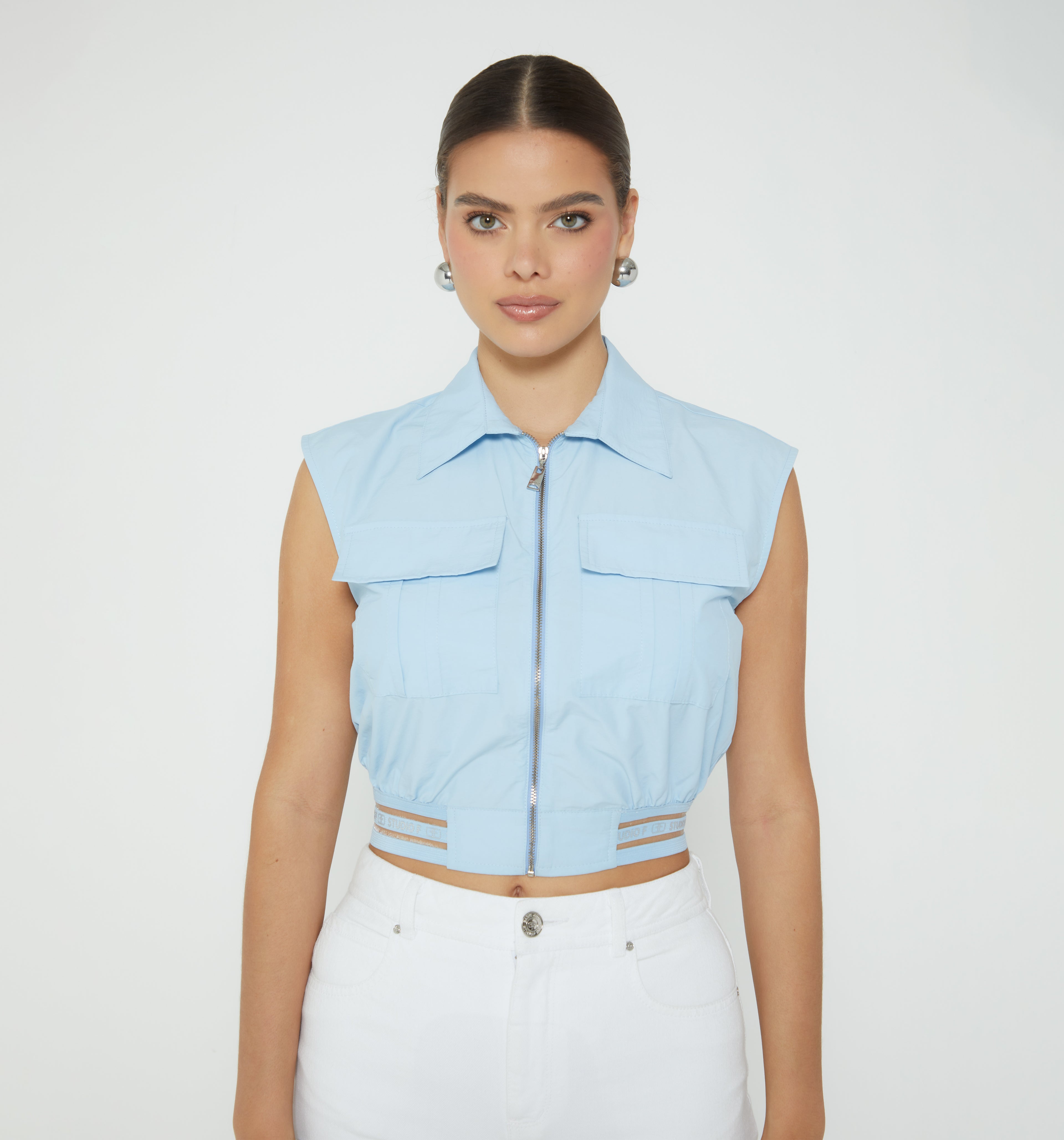 Blusa Sisa Con Elastico En Cintura