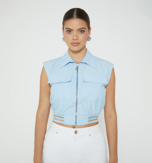 Blusa Sisa Con Elastico En Cintura