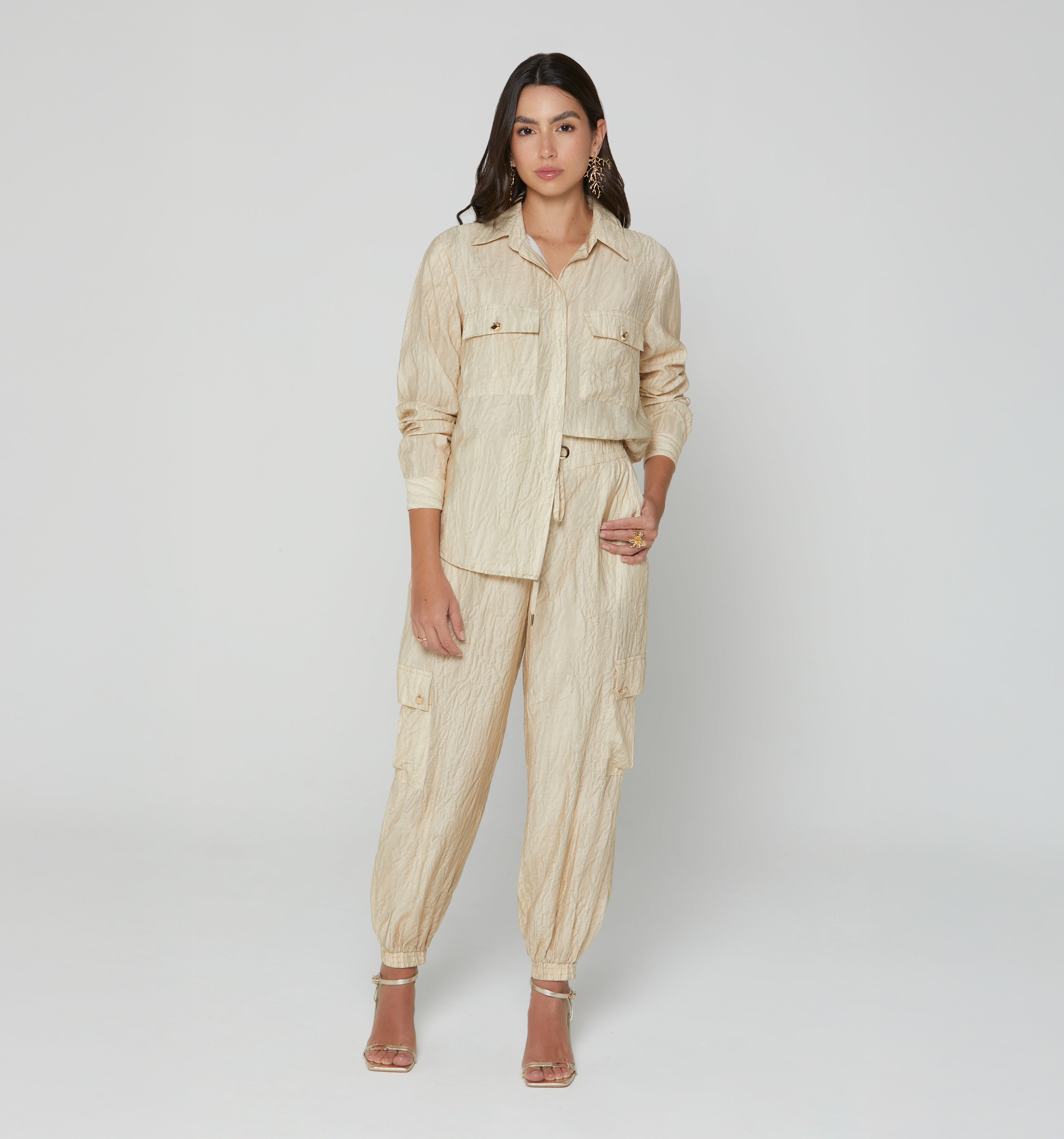 Blusa Camisera Manga Larga