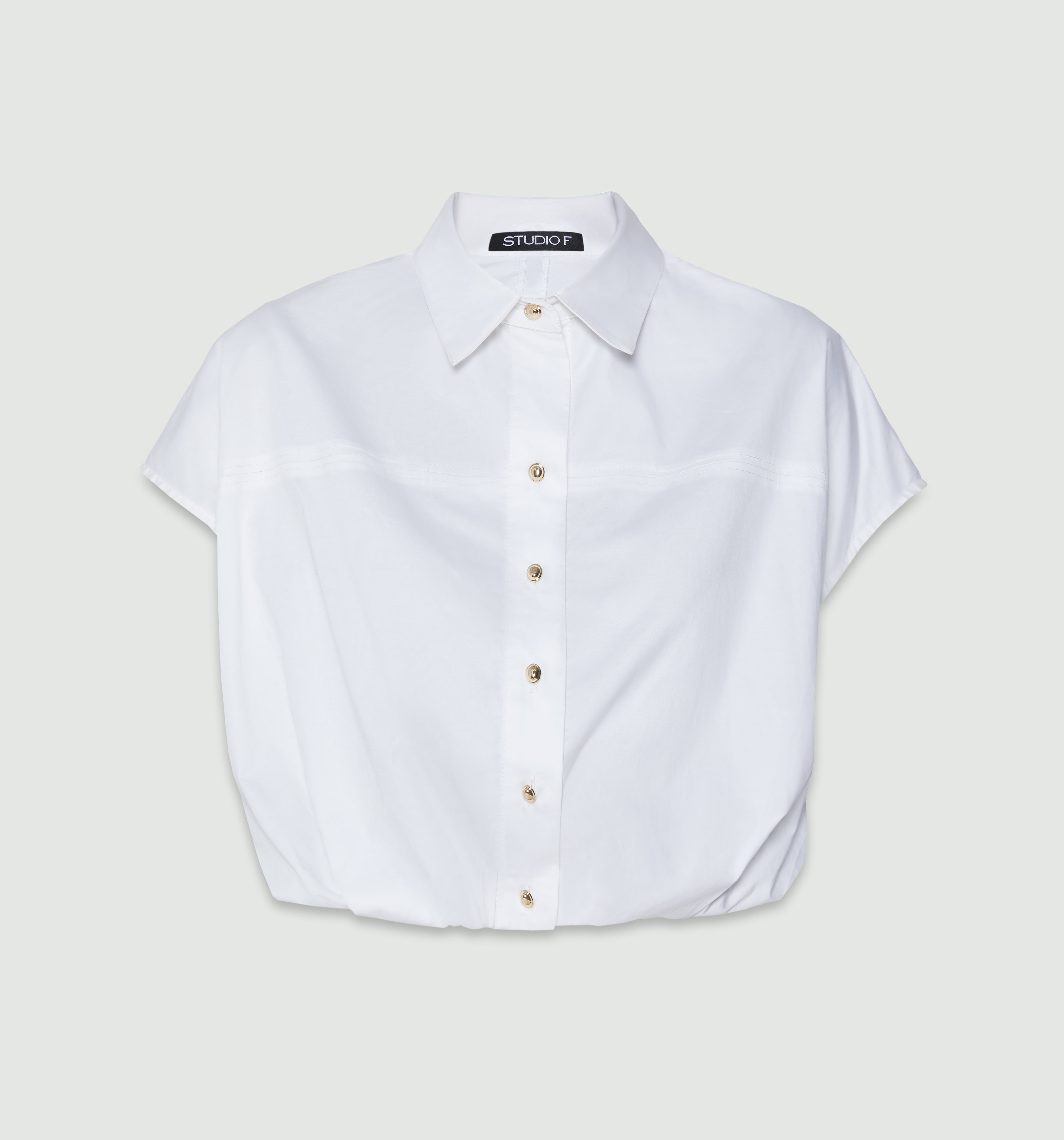 Blusa Camisera Manga Corta