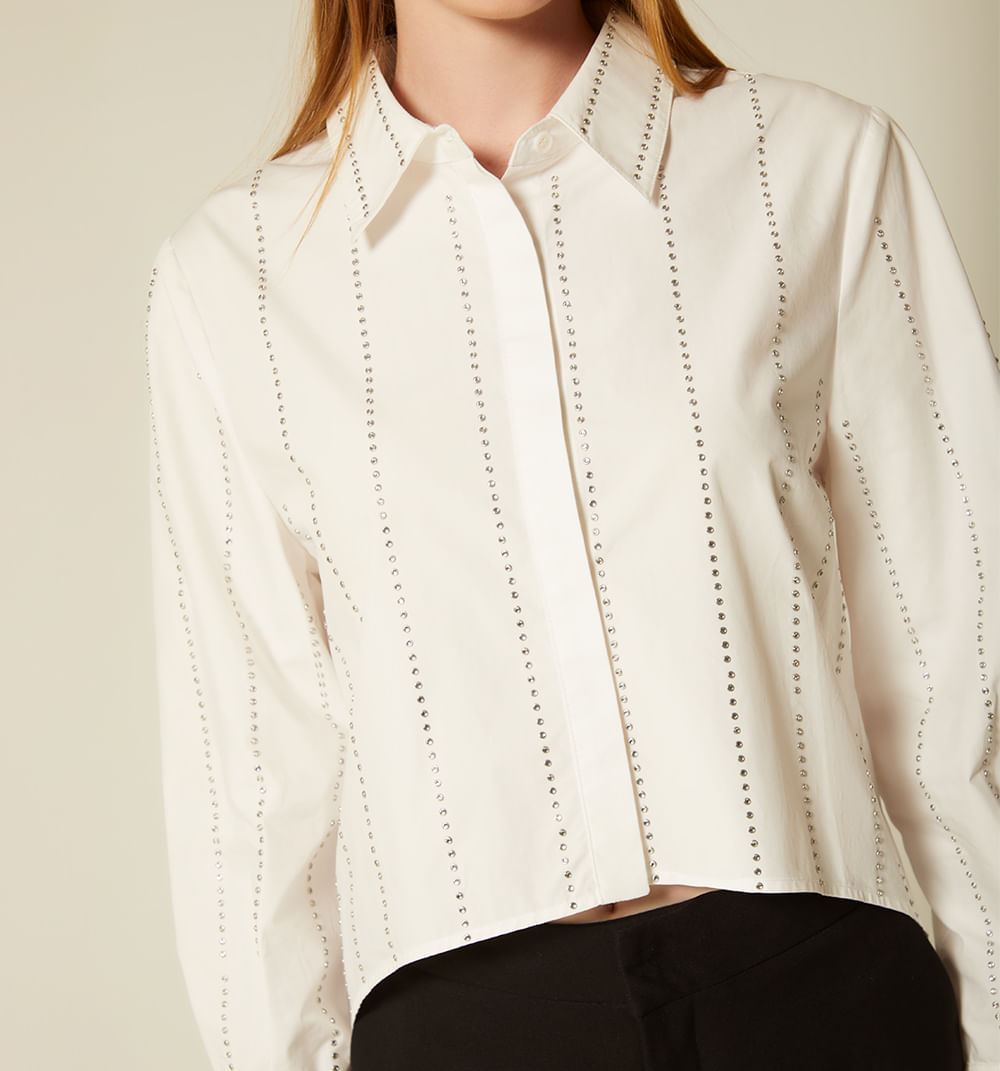 Camisera Con Detalles Decorativo