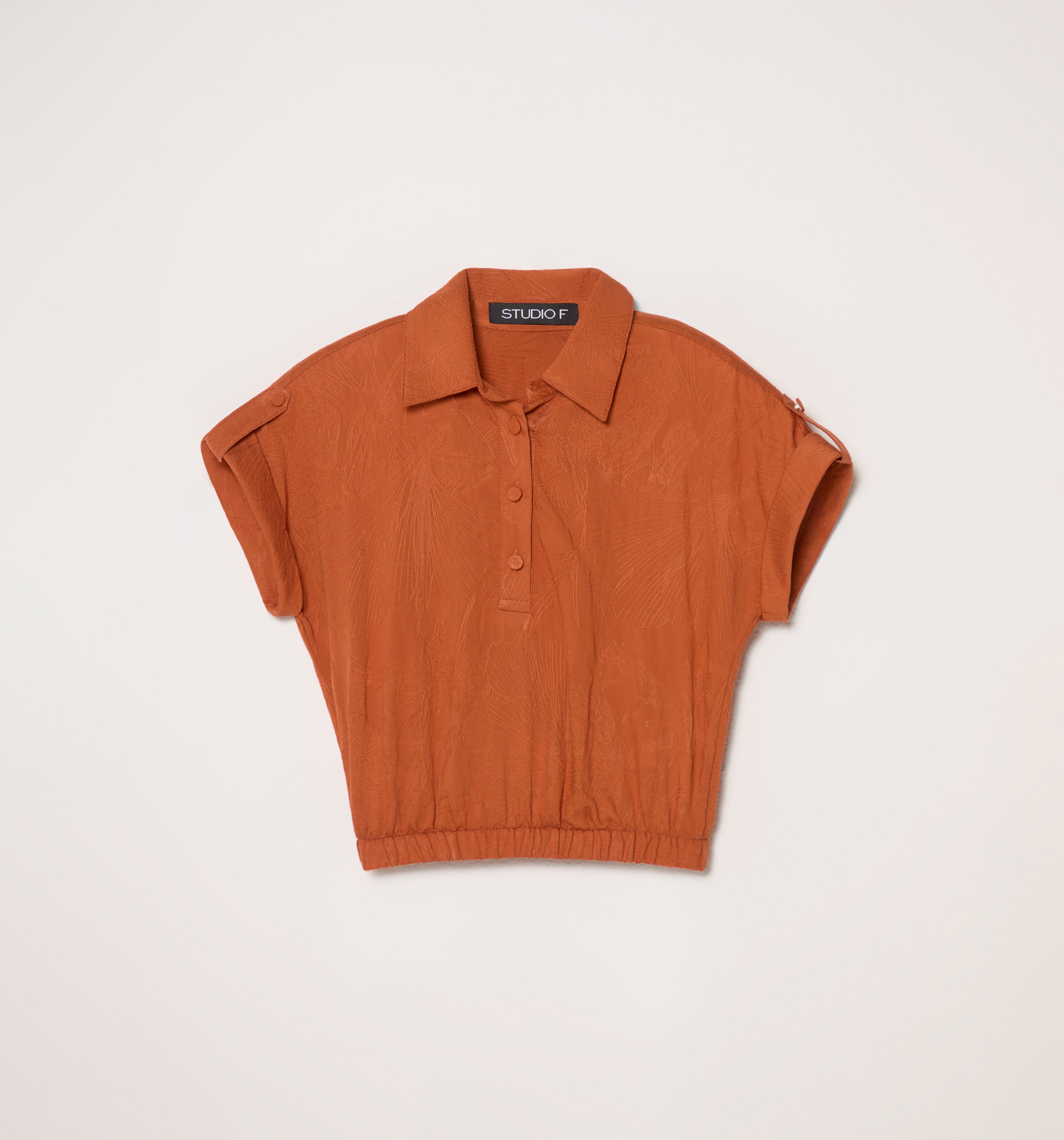 Blusa Con Elastico En Cintura