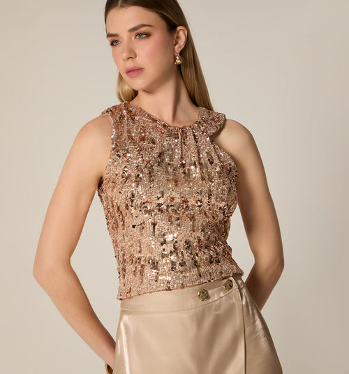 Blusa Sisa Lentejuelas