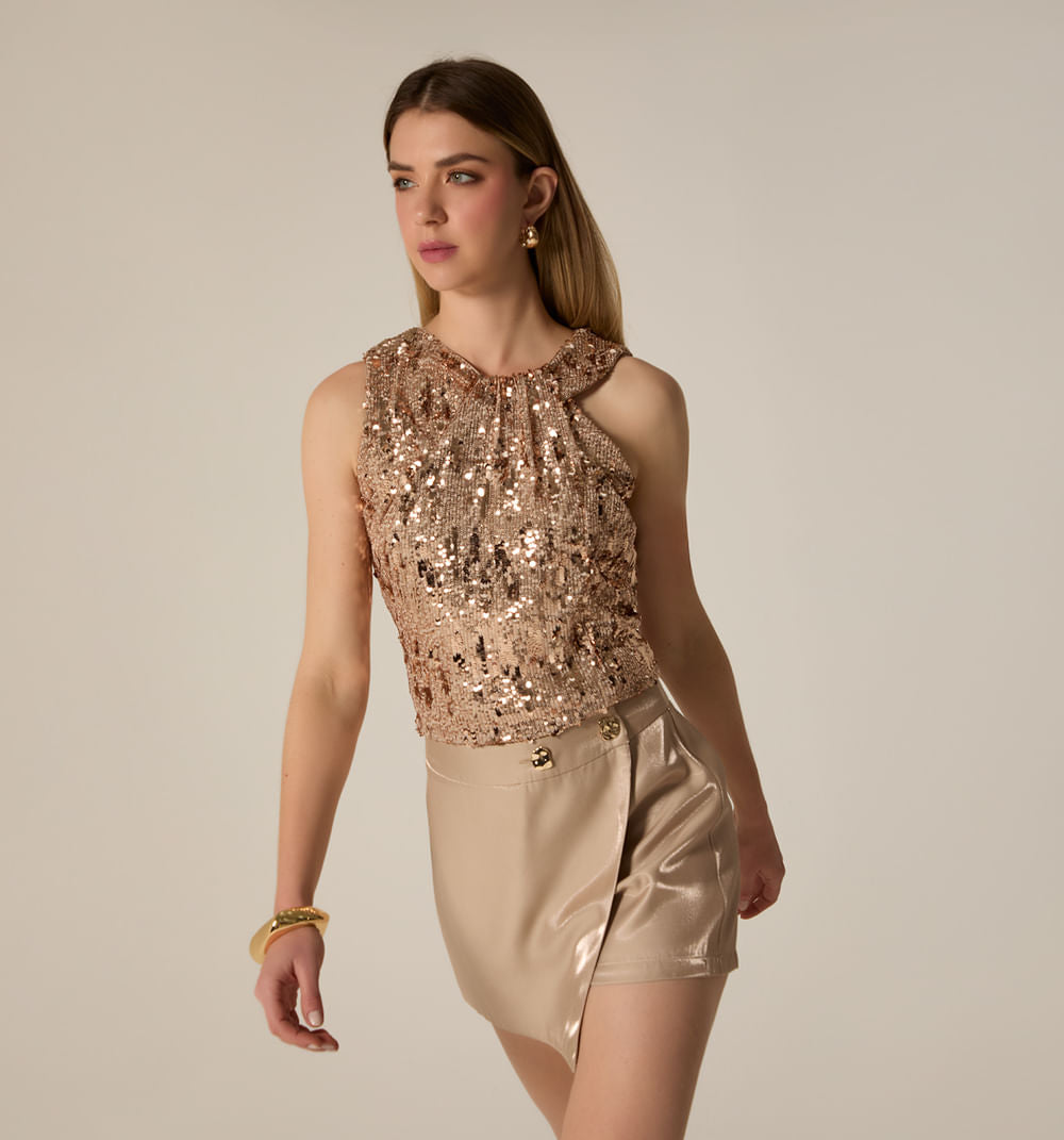 Blusa Sisa Lentejuelas