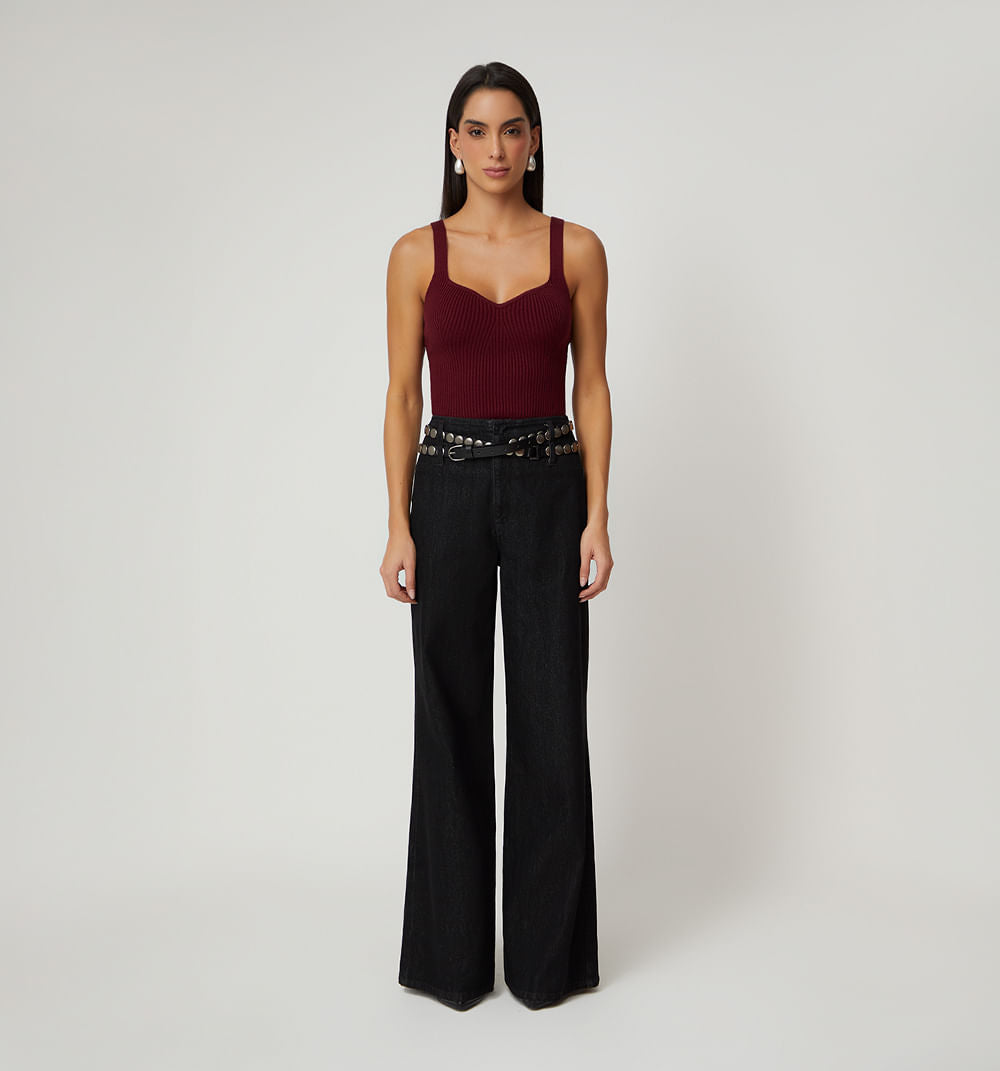 Blusa Con Canal