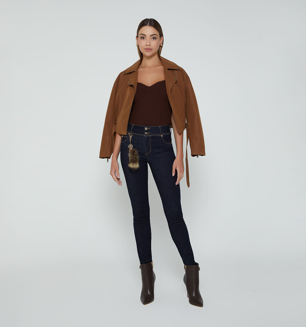 Blusa Con Canal
