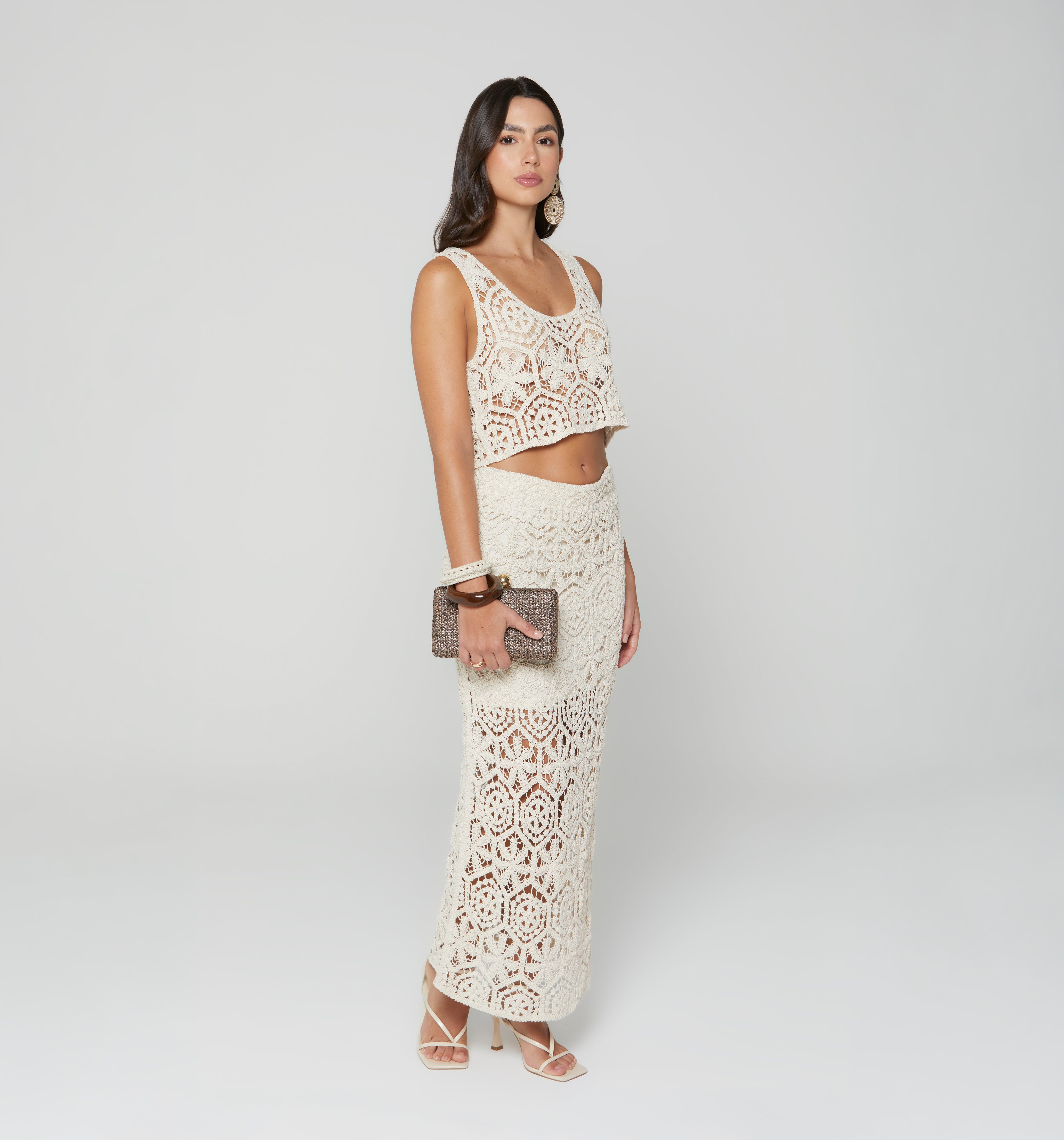 Blusa Manga Sisa En Crochet