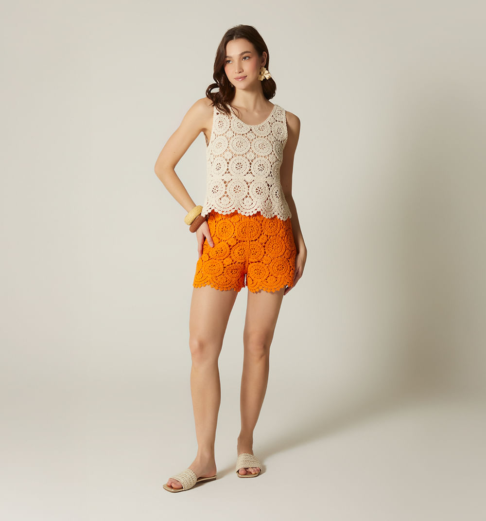 Blusa Crochet