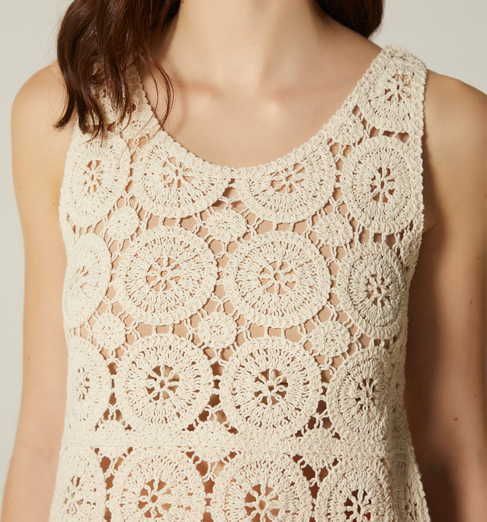 Blusa Crochet