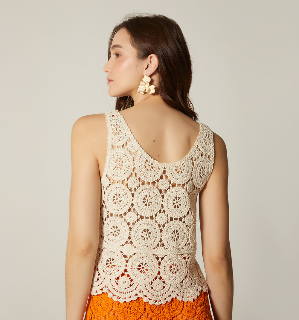 Blusa Crochet