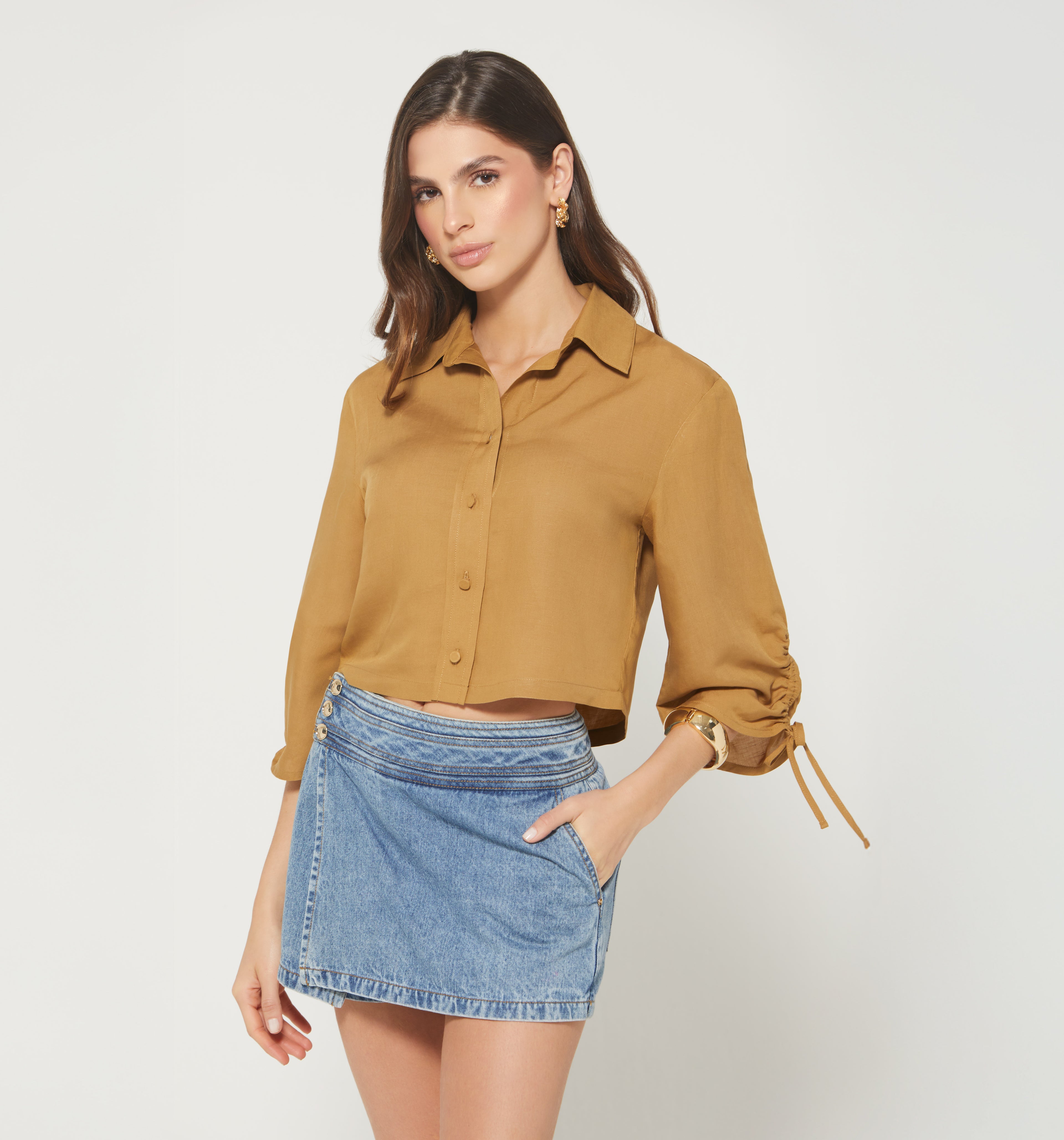 Blusa Camisera Basica