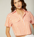Blusa Manga Corta Boxy
