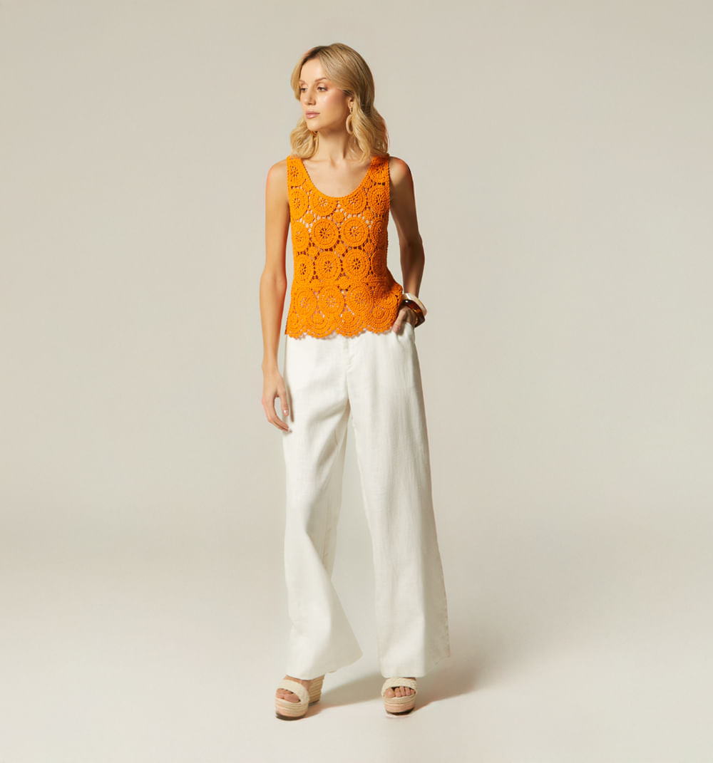 Blusa Crochet
