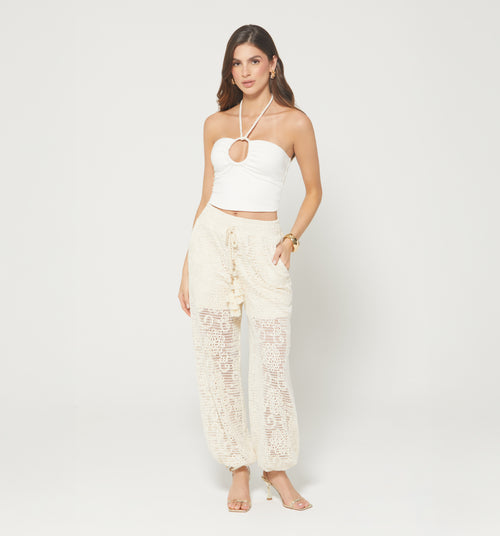 Blusa Con Amarre En Cordon