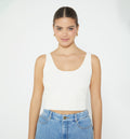 Blusa Corta De Tiras Escote Profundo