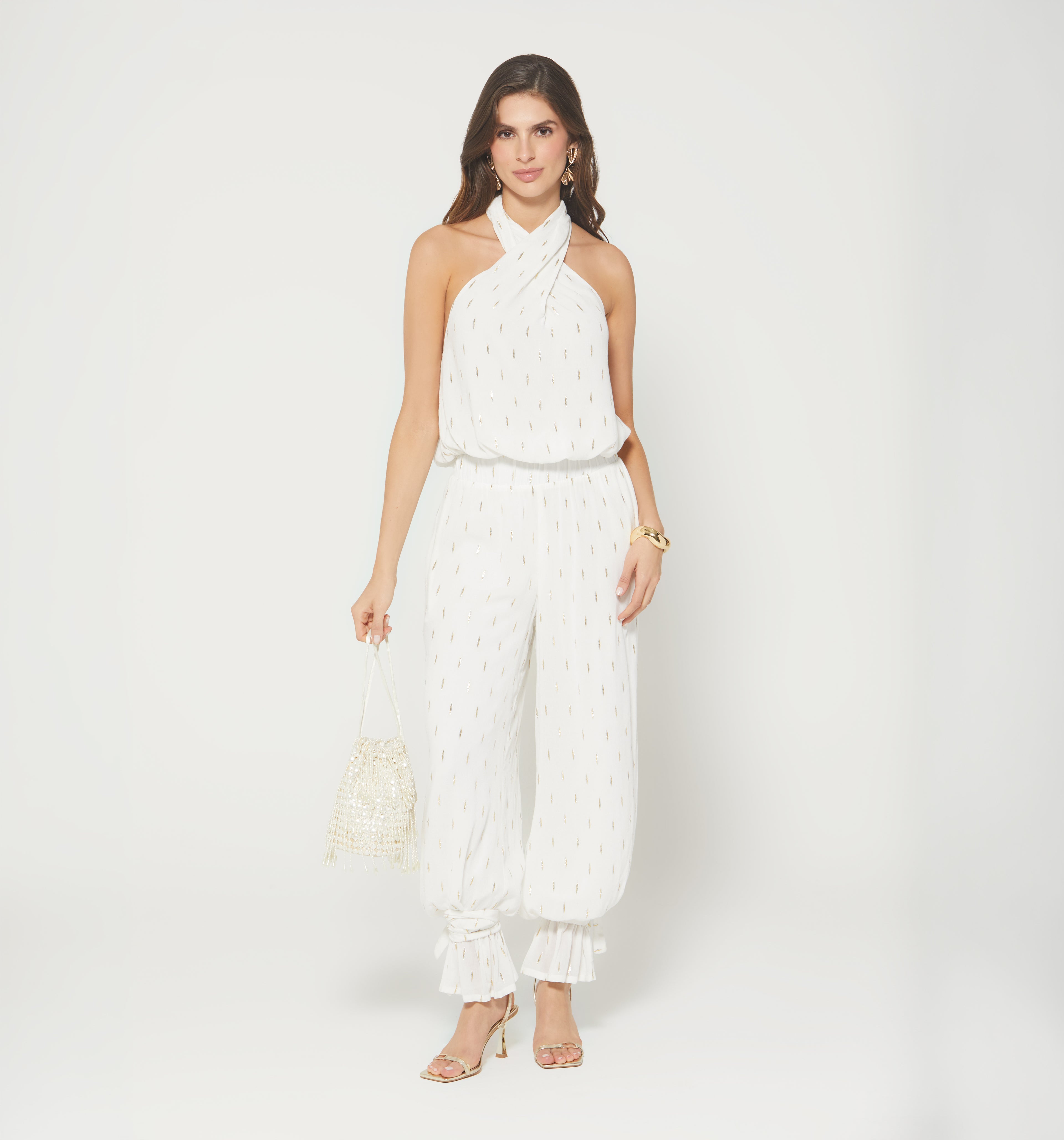 Blusa Globo Cuello Halter