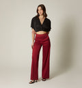 Blusa Crop Manga Corta