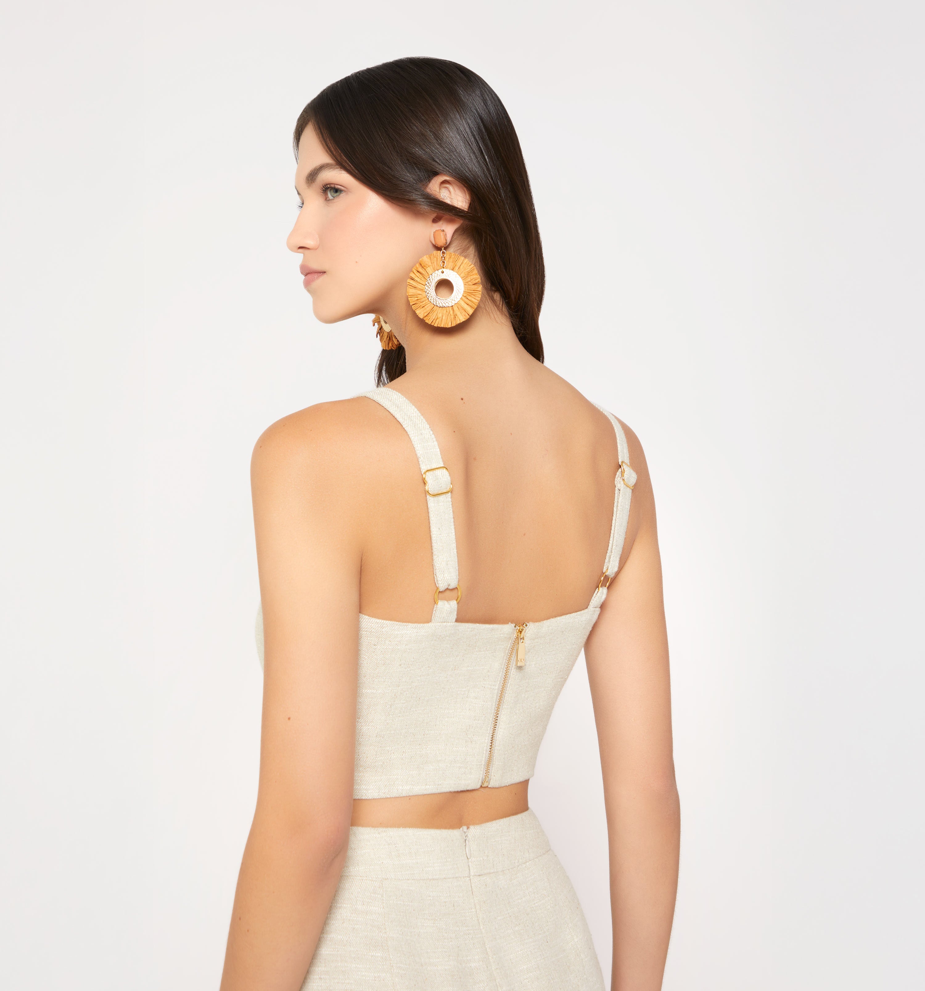 Blusa Tiras Con Pasamaneria