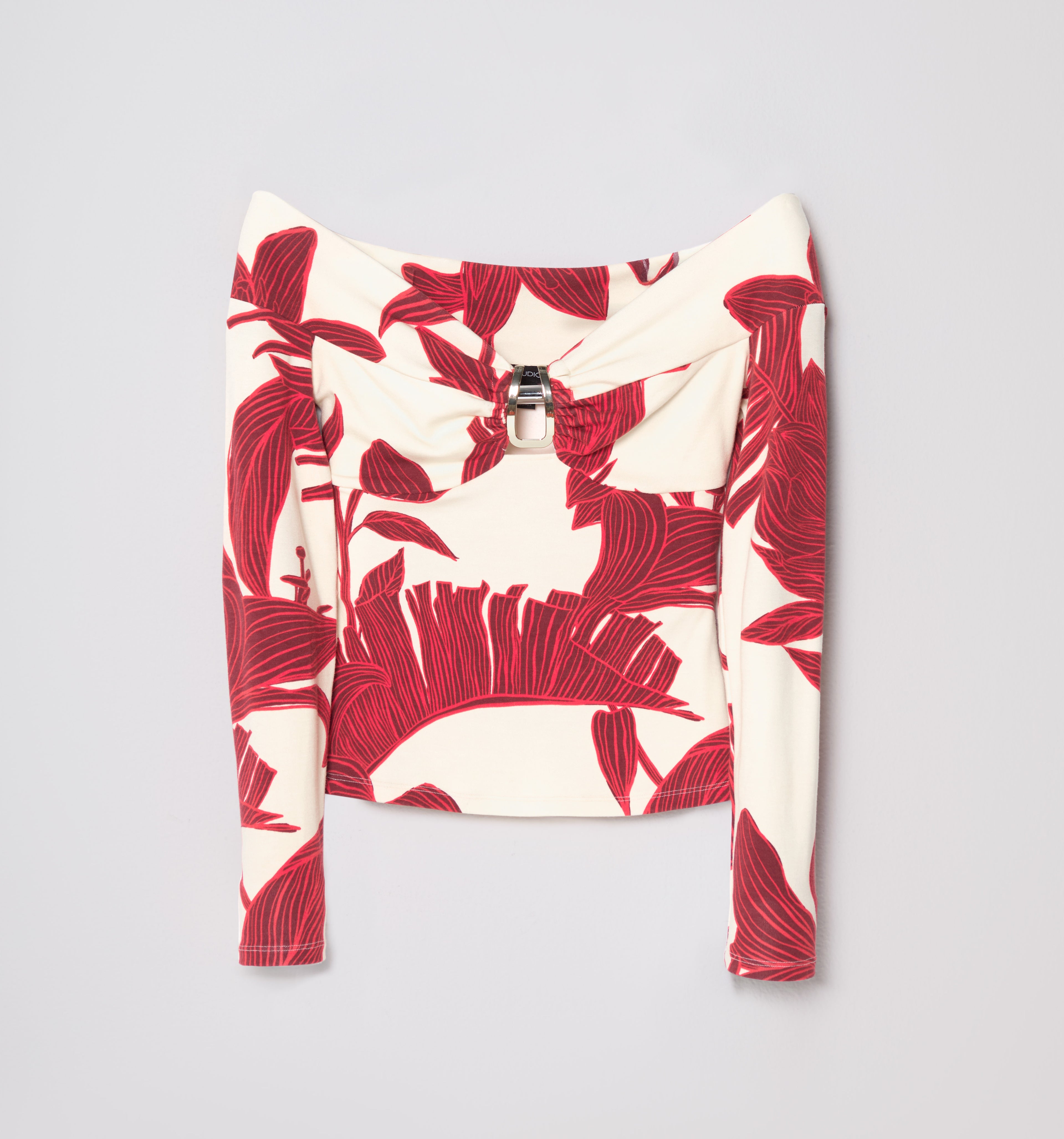 Blusa Escote Bandeja Con Insumo