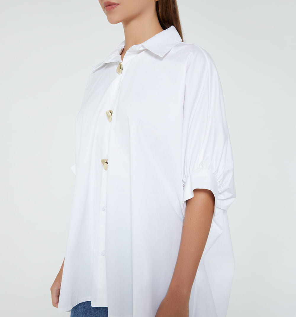 Bluson Oversize Manga Corta