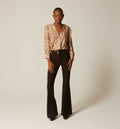 Body Camisero Cruzado - Beige