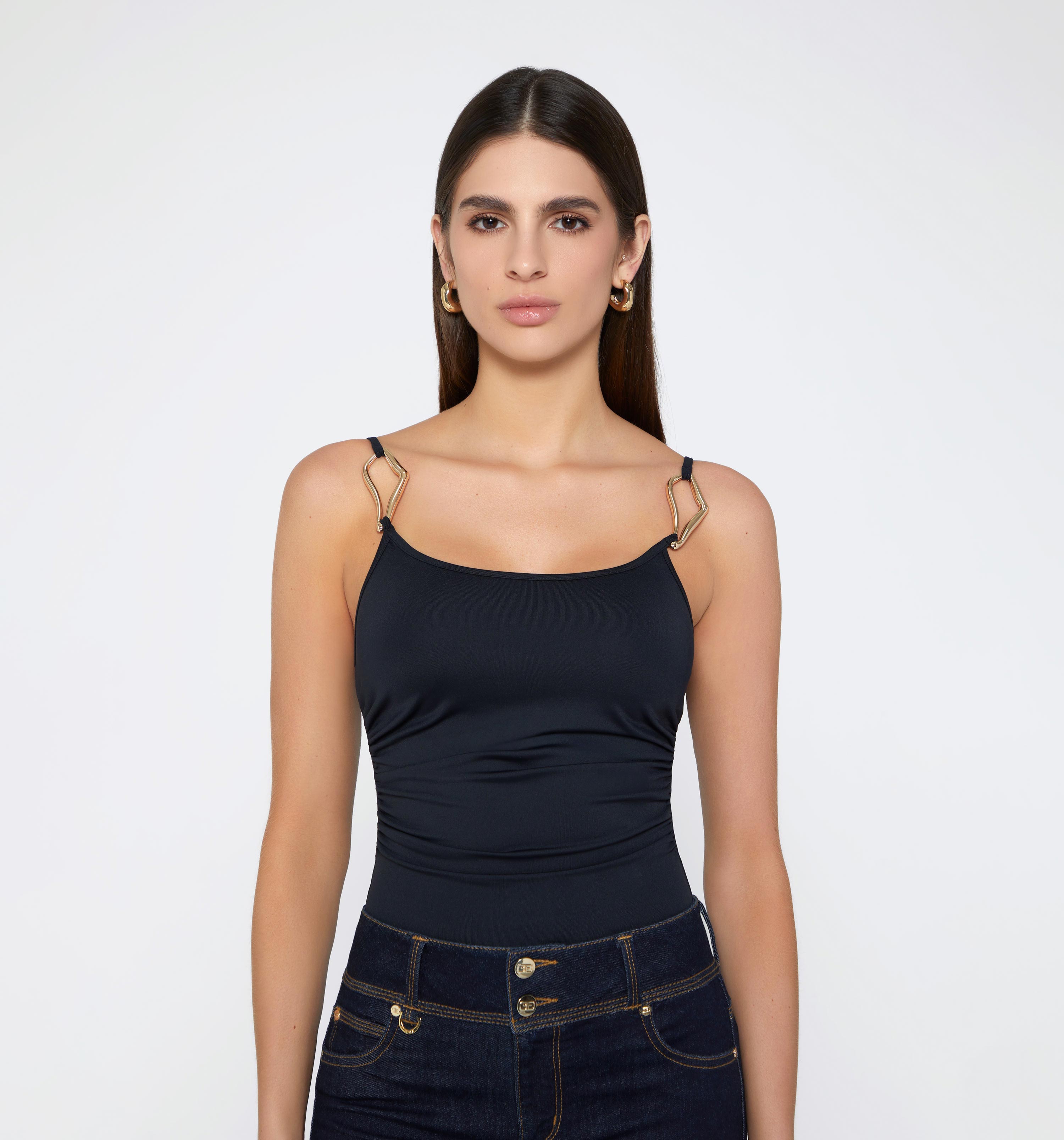 Body Con Herraje En Tira