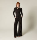 Body Manga Larga Con Hot Fix